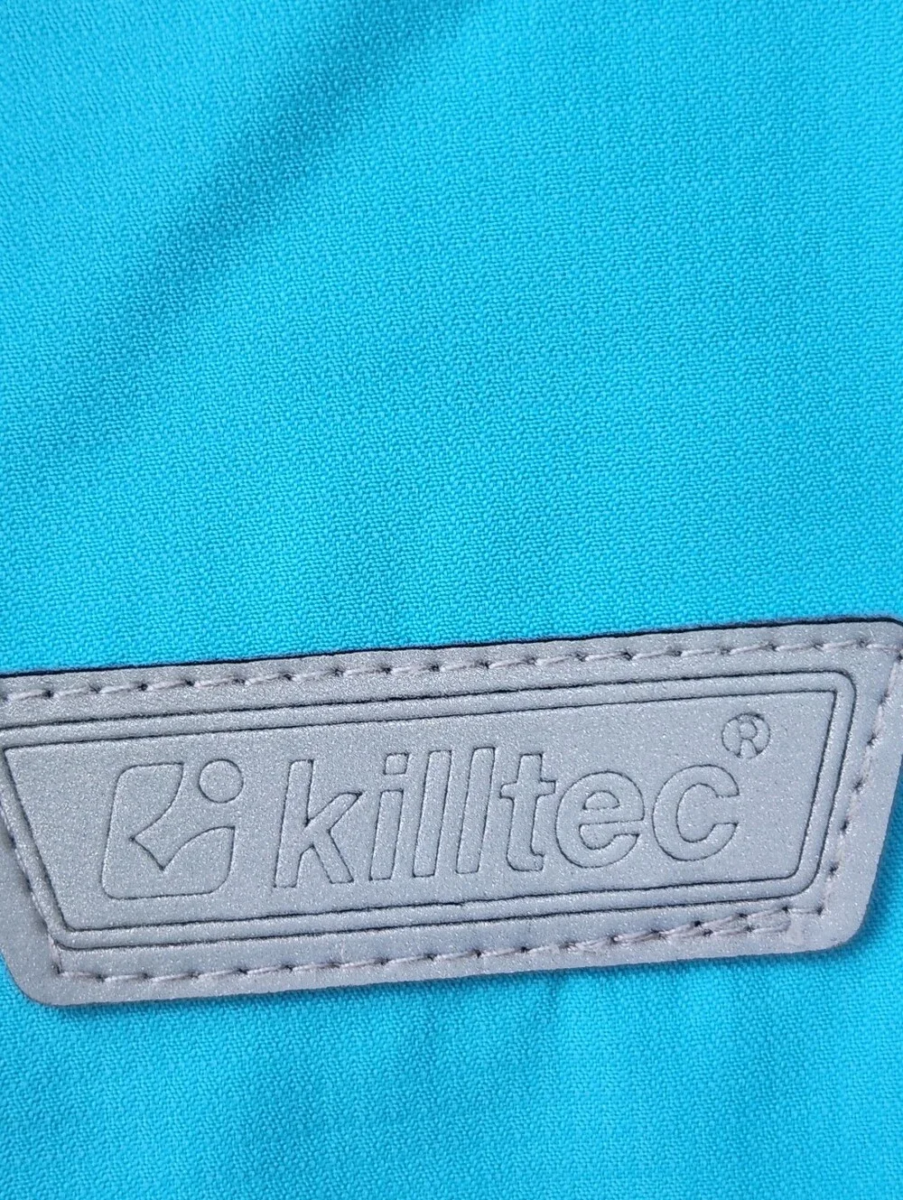 KILLTEC Girls Jacket 14 Blue Waterproof Windproof Outdoor Mesh Lined Hiking